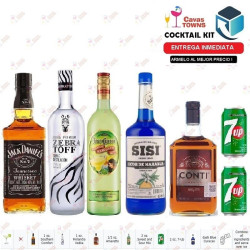 Licor Sisi de Curacao Azul 1000 ml - Cavas Towns