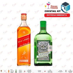 Whisky Johnnie Walker Etiqueta Negra 750 ml - Cavas Towns