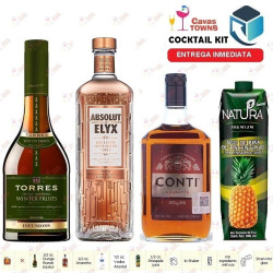 VOdka Absolut Elyx 750 ml - Cavas Towns