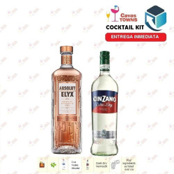 VOdka Absolut Elyx 750 ml - Cavas Towns