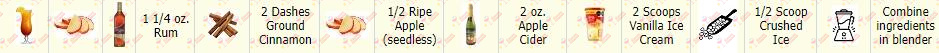 Cocktail Kit Apple a la Mode Receta Recipe