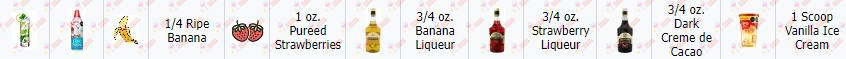 Cocktail Kit Banana Split Receta Recipe
