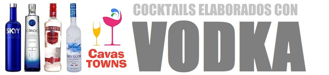 Cocktails Cocteles con Vodka