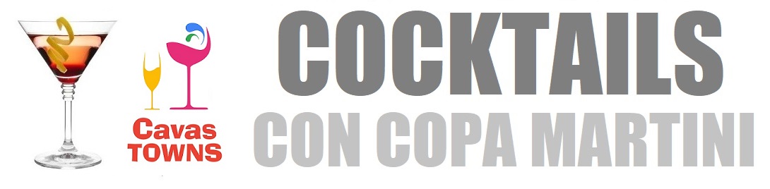 Cocktails servidos en Copa Martini