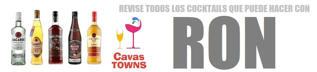 Cocktails elaborados con ron